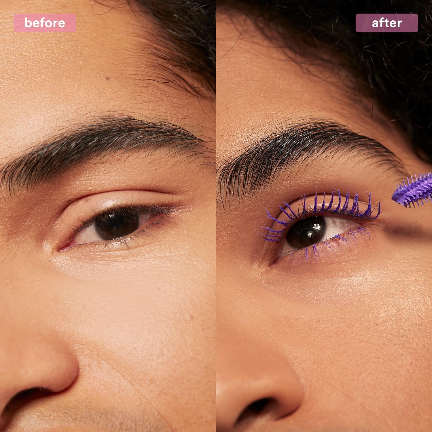 Detalle 2 de 3INA MAKEUP The Color Mascara 482 Violet 💄