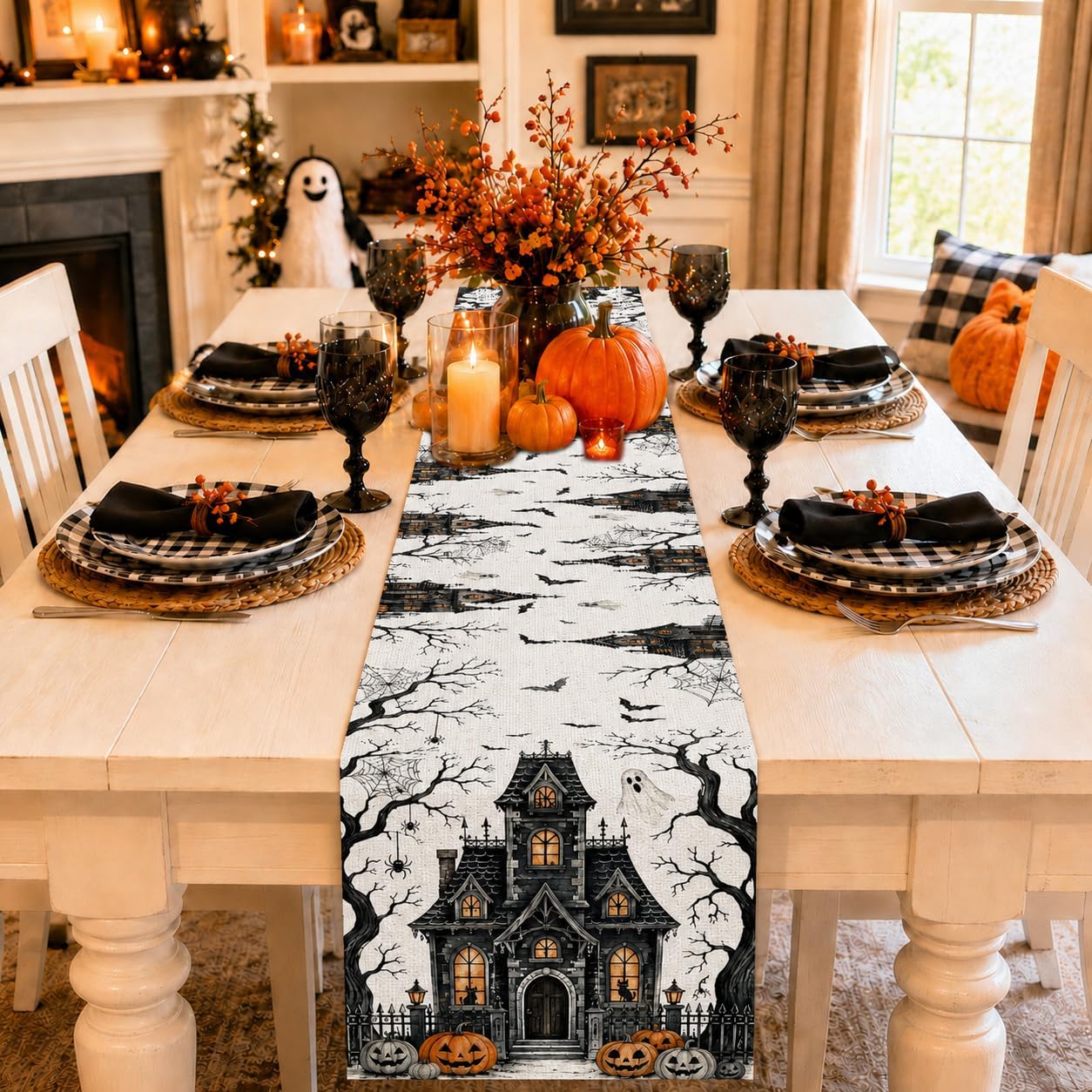 Thumbnail 6 de Halloween Table Runner 13 x 72 in
