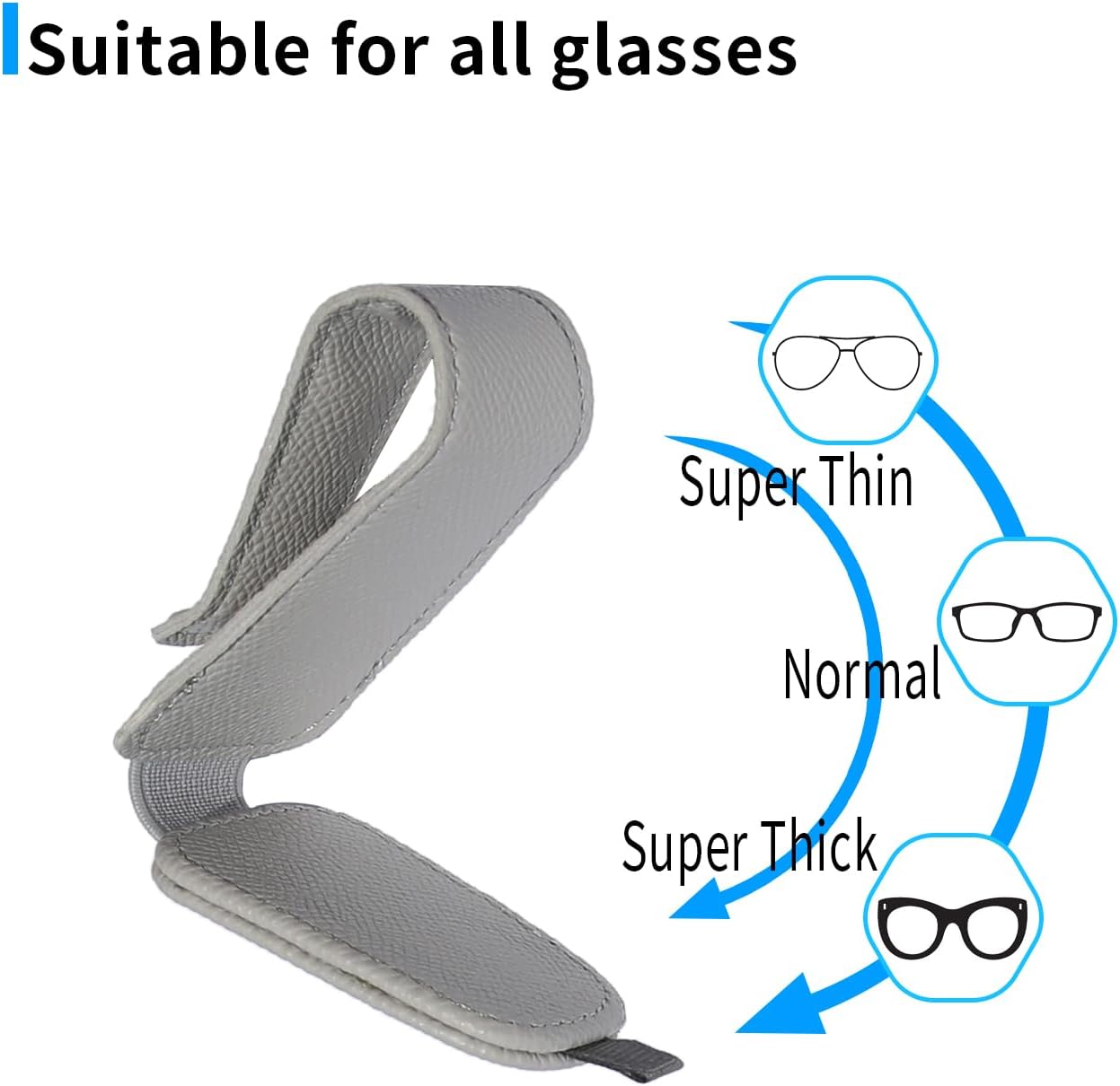 Thumbnail 4 de Yuoyar 2-Pack Magnetic Sunglass Holder 🕶