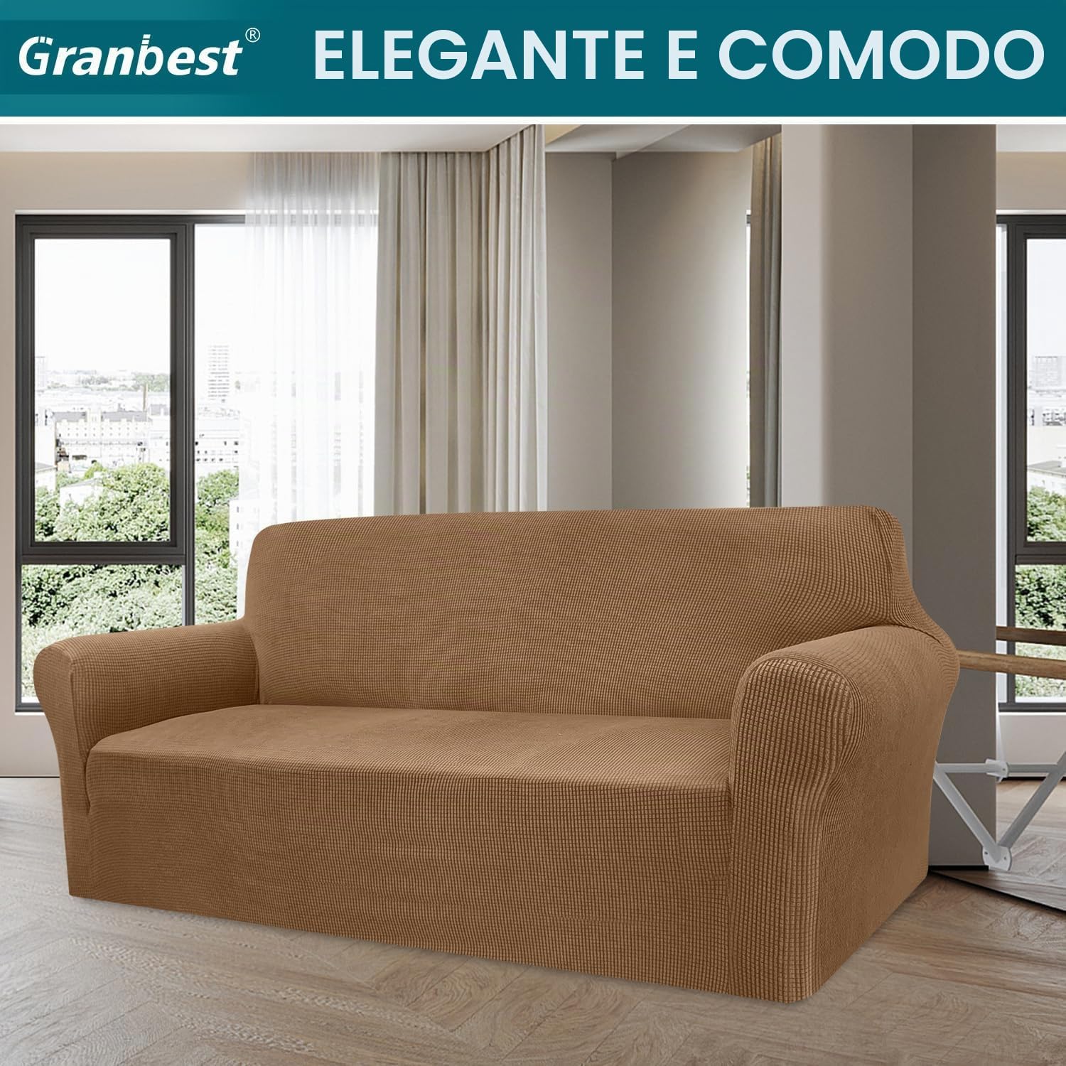 Thumbnail 1 de Granbest copridivano 3 posti 185-235 cm