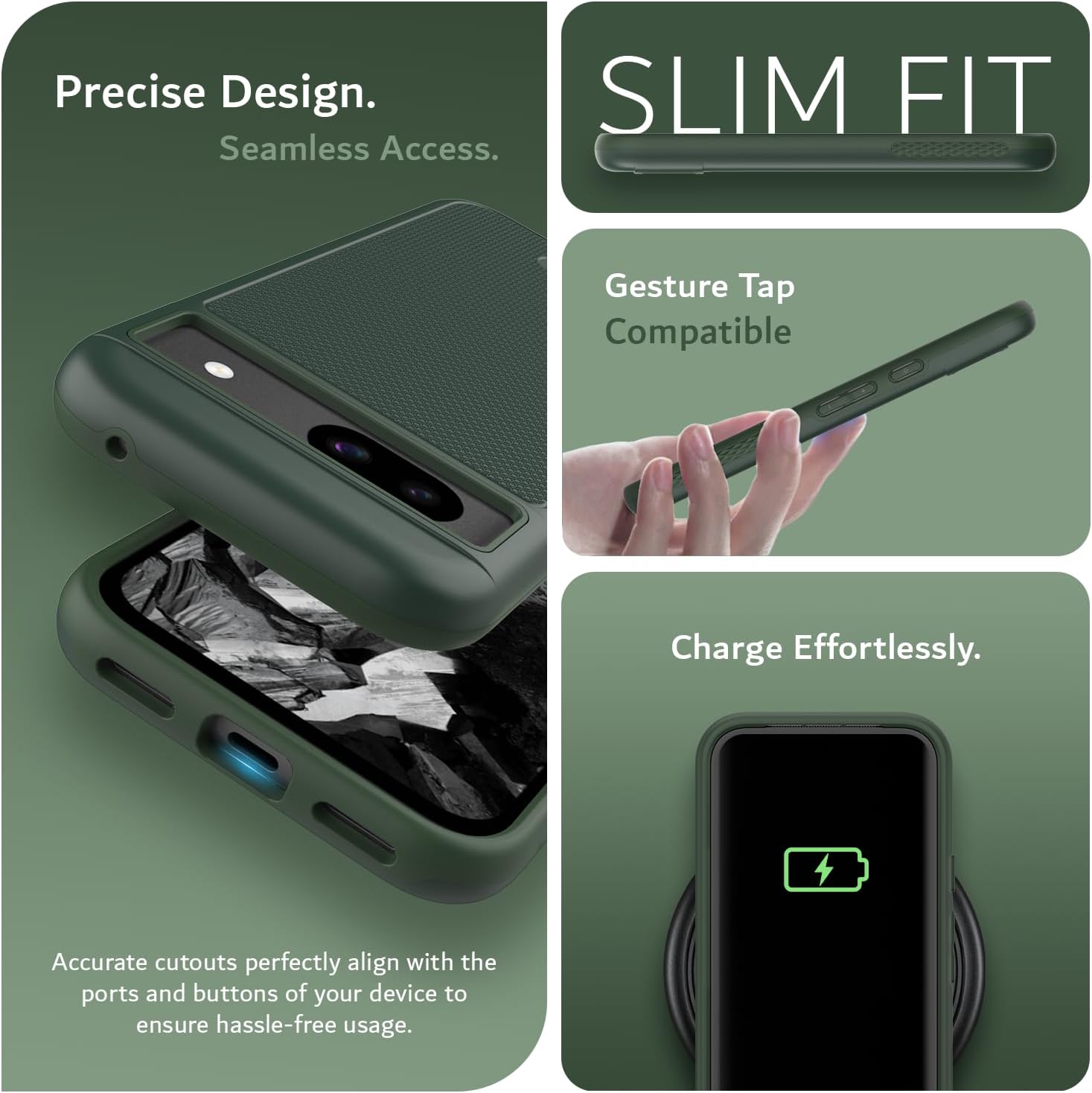 Thumbnail 5 de TUDIA DualShield Grip Pixel 8a case