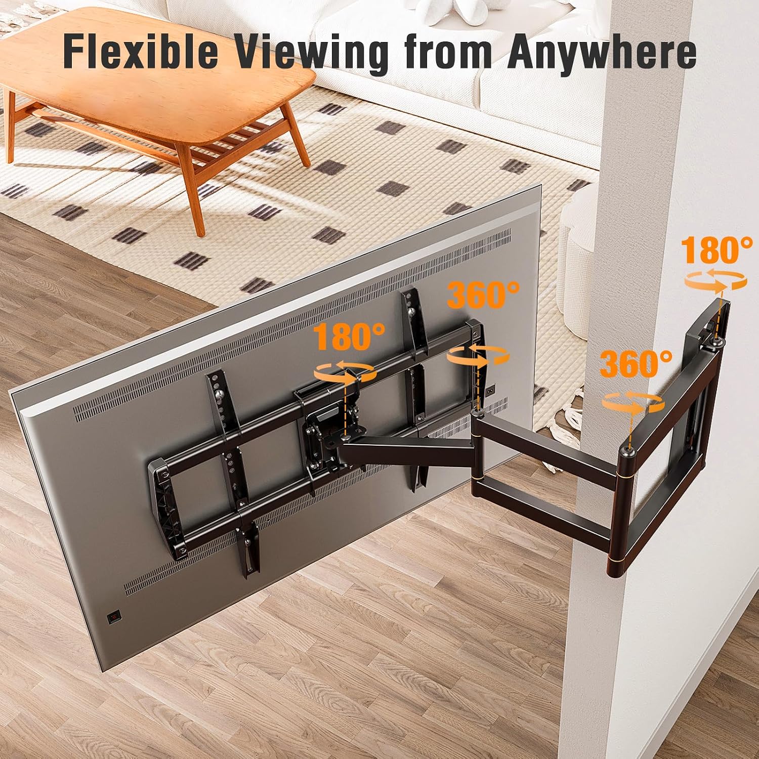 Detalle 2 de Long-Arm TV Wall Mount with 30-Inch Extension