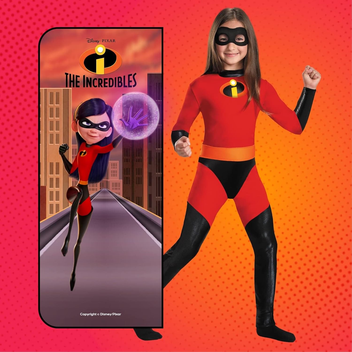 Detalle 2 de Disguise Violet Costume, Small (4-6x)