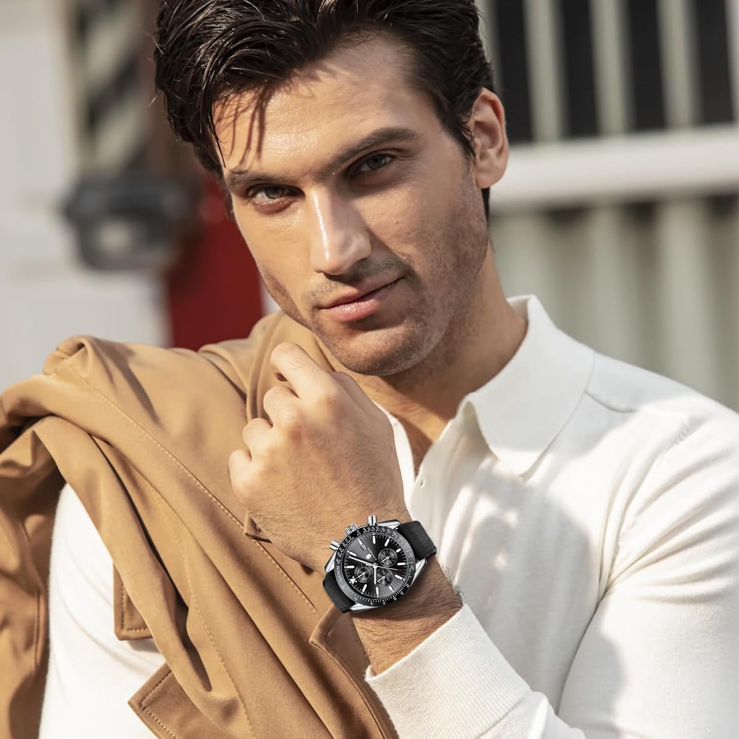 Detalle 2 de BENYAR Chronograph Herren 45 mm