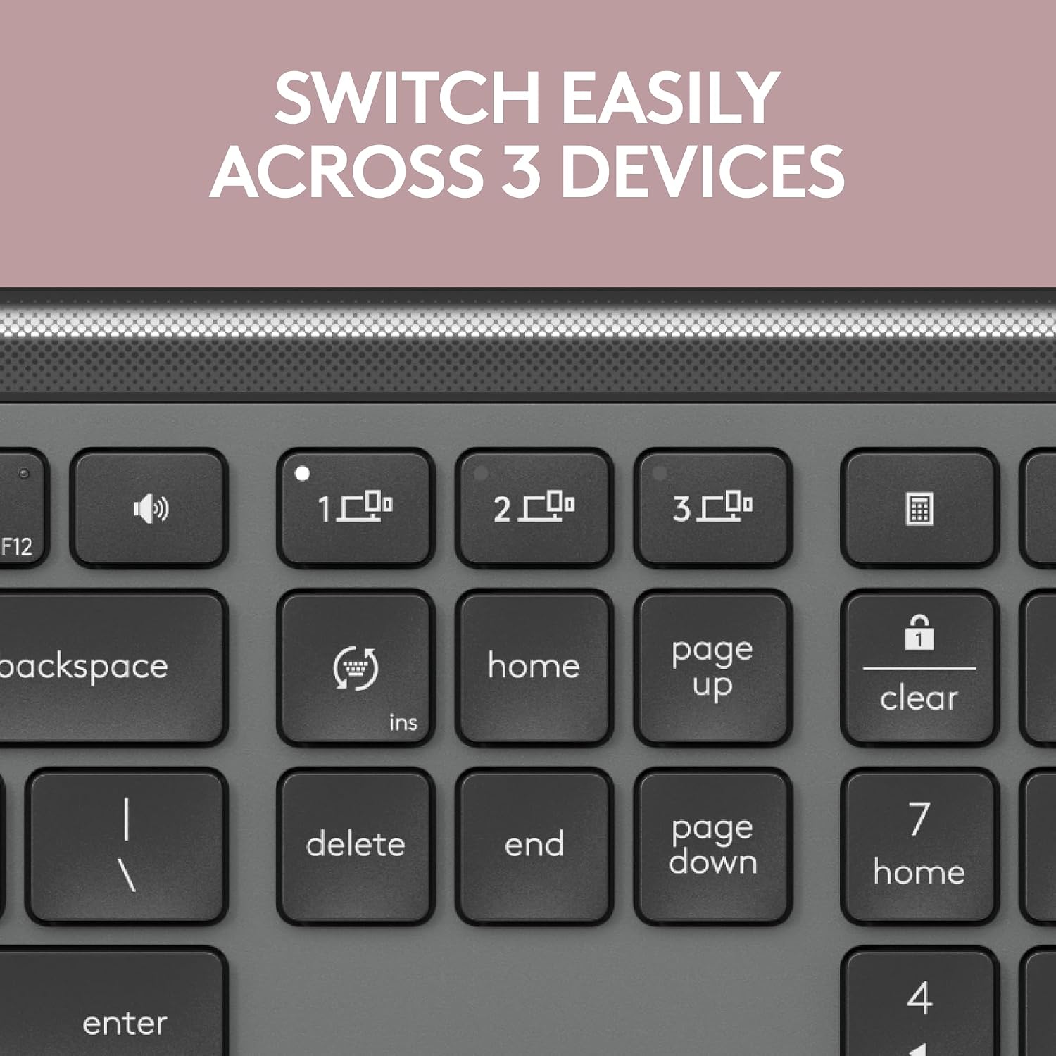 Thumbnail 6 de Logitech MK955 Signature Slim Combo 920-012469, Quiet Wireless Keyboard and Mouse