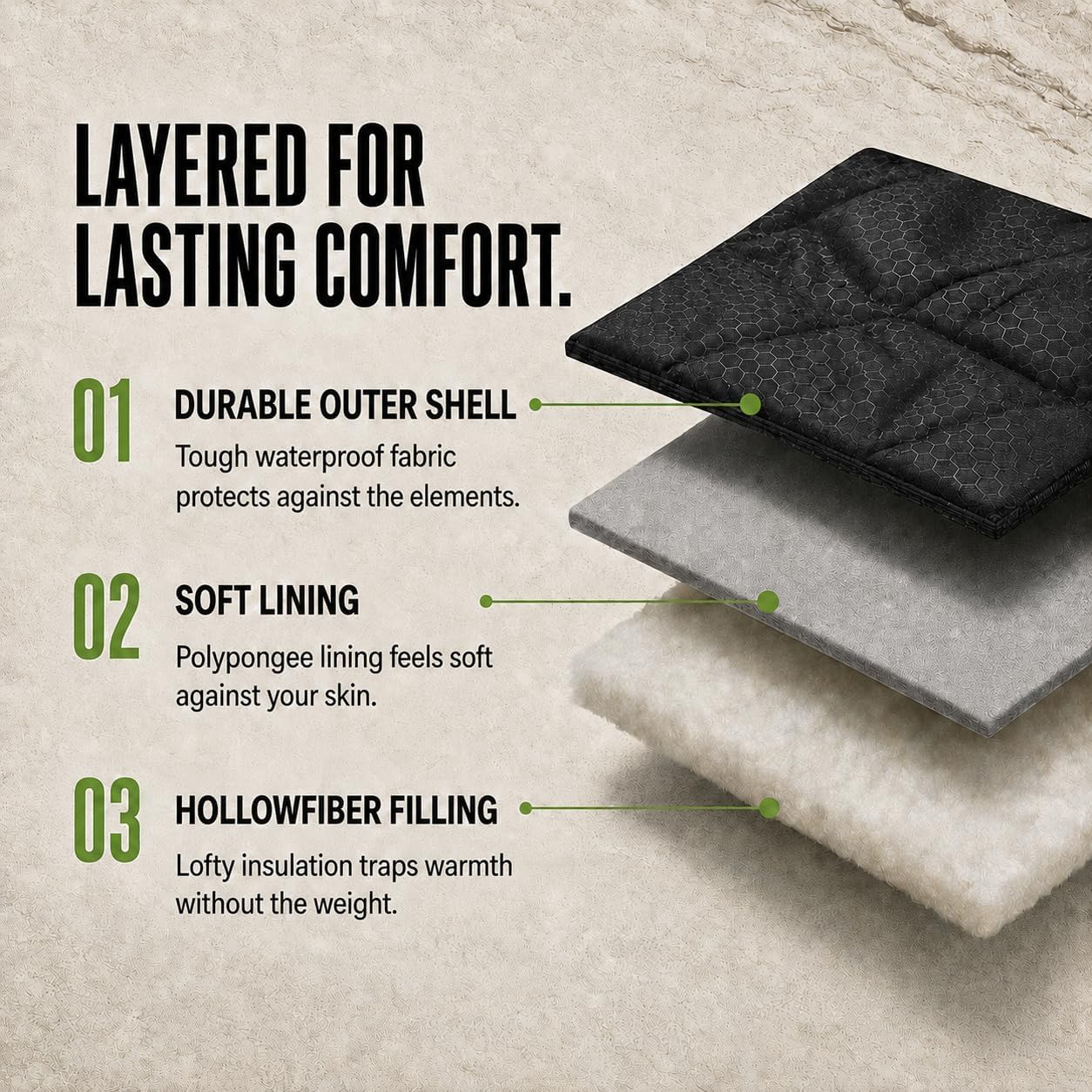 Detalle de Earth Guru Sleeping Bags for Adults & Kids: All-Season Warmth, Lightweight & Packable