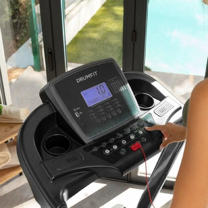 Thumbnail 1 de Cecotec DrumFit WayHome 1600 Obelia Ultraflex: Cinta de correr plegable para entrenamientos intensivos en casa
