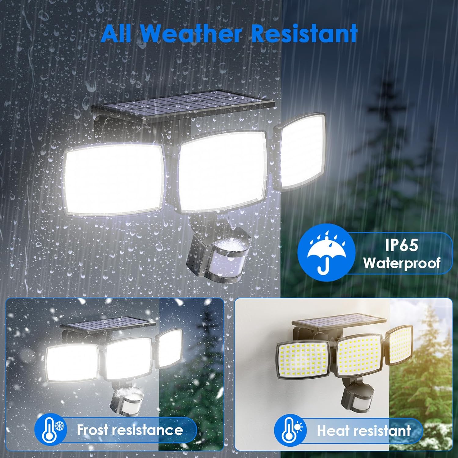 Thumbnail 6 de Solar Security Light 189LED 1200LM