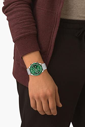 Thumbnail 3 de Lacoste Orologio Neo Heritage Cronografo al Quarzo da Uomo, Cinturino Acciaio Inossidabile Argentato – 2011255