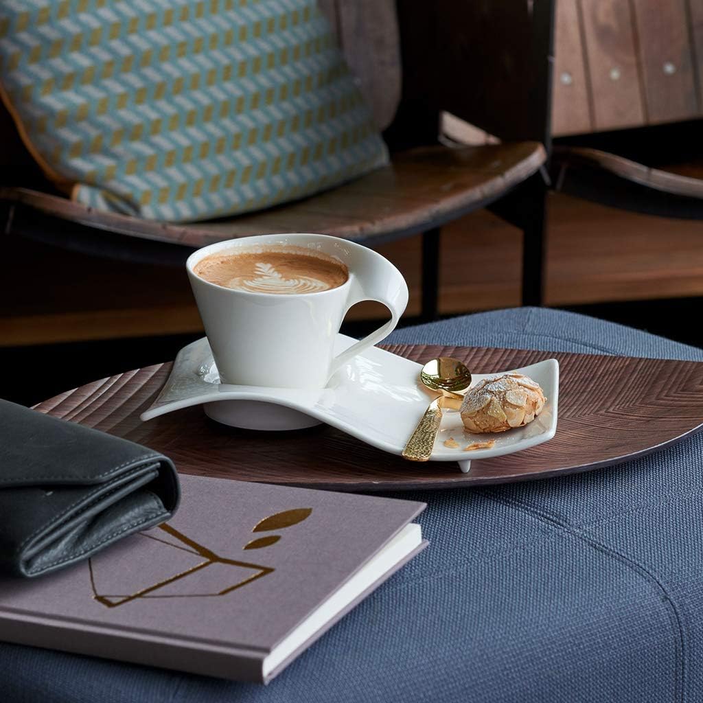 Detalle 2 de Villeroy & Boch NewWave 1024841330 filiżanka do cappuccino 250 ml, porcelana premium