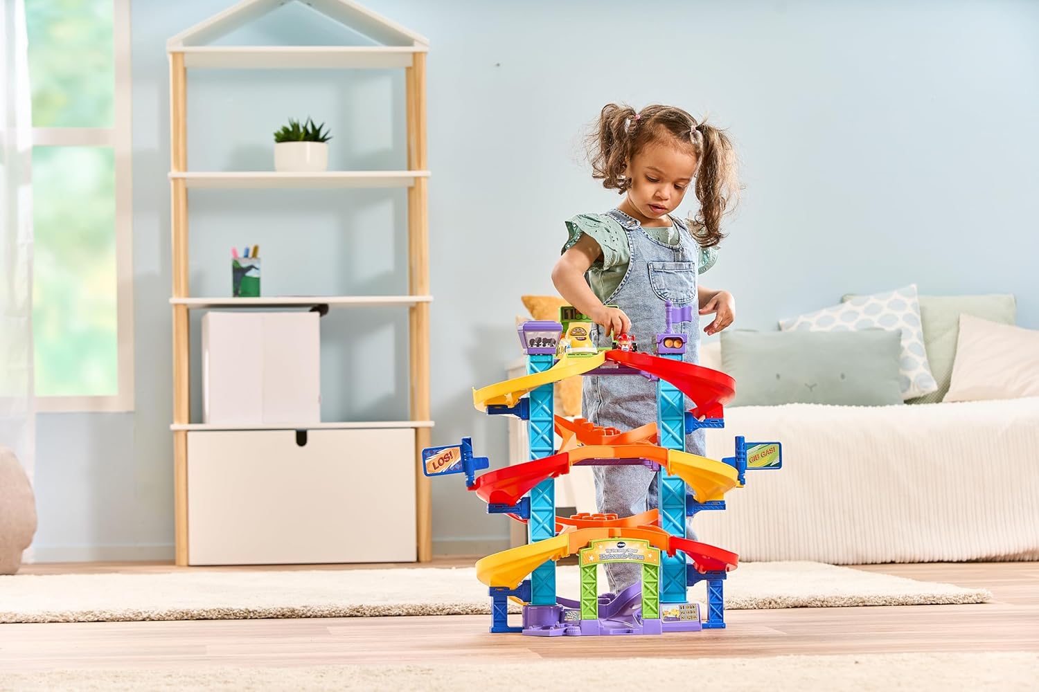 Thumbnail 2 de VTech Toot-Toot Drivers Criss-Cross Raceway: Interactive Toddler Car Playset