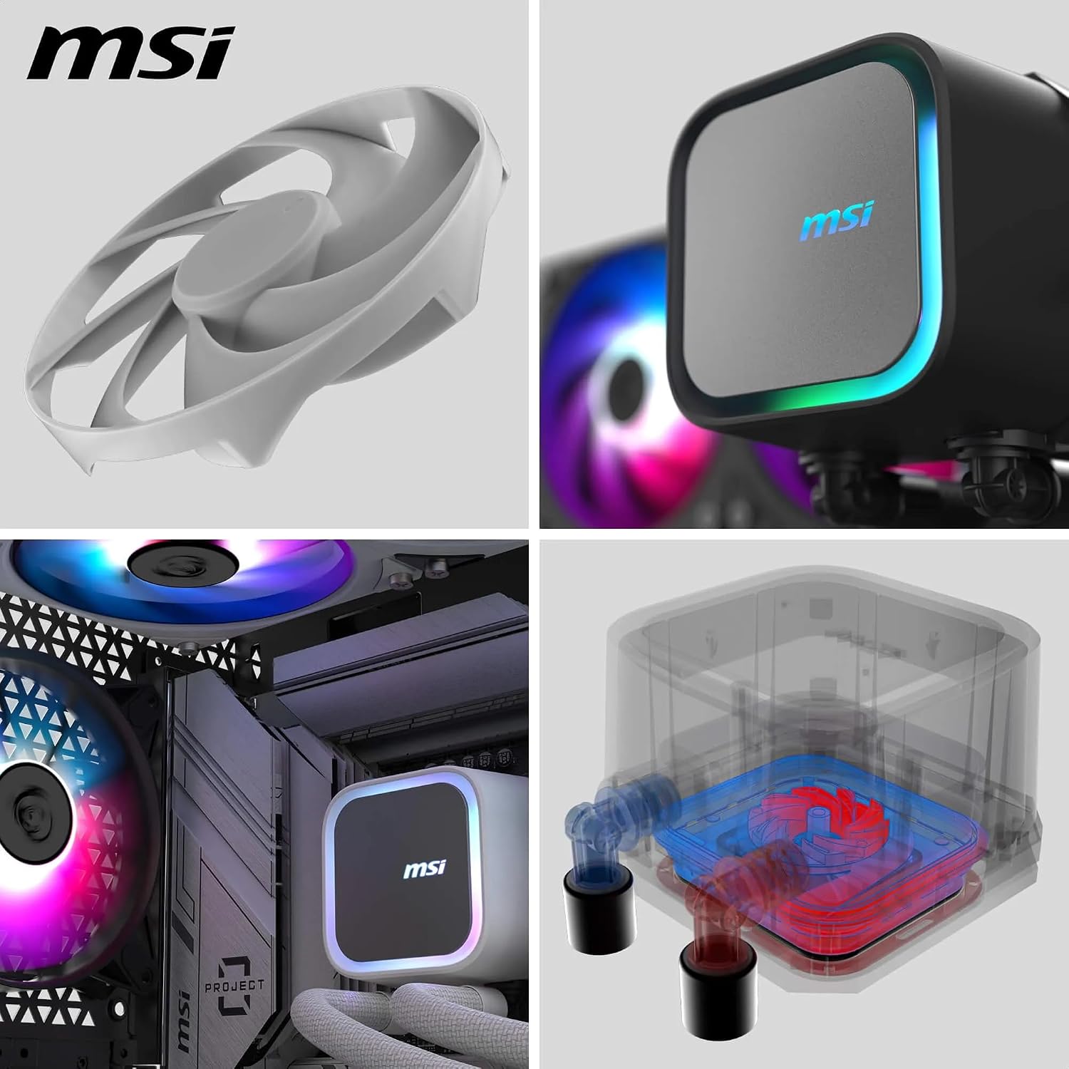 Thumbnail 3 de MSI MAG CORELIQUID A13 240 dissipatore CPU