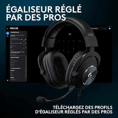 Thumbnail 6 de Logitech G Pro X SE Casque Gaming Filaire avec Microphone – Son 7.1 et Blue Voice
