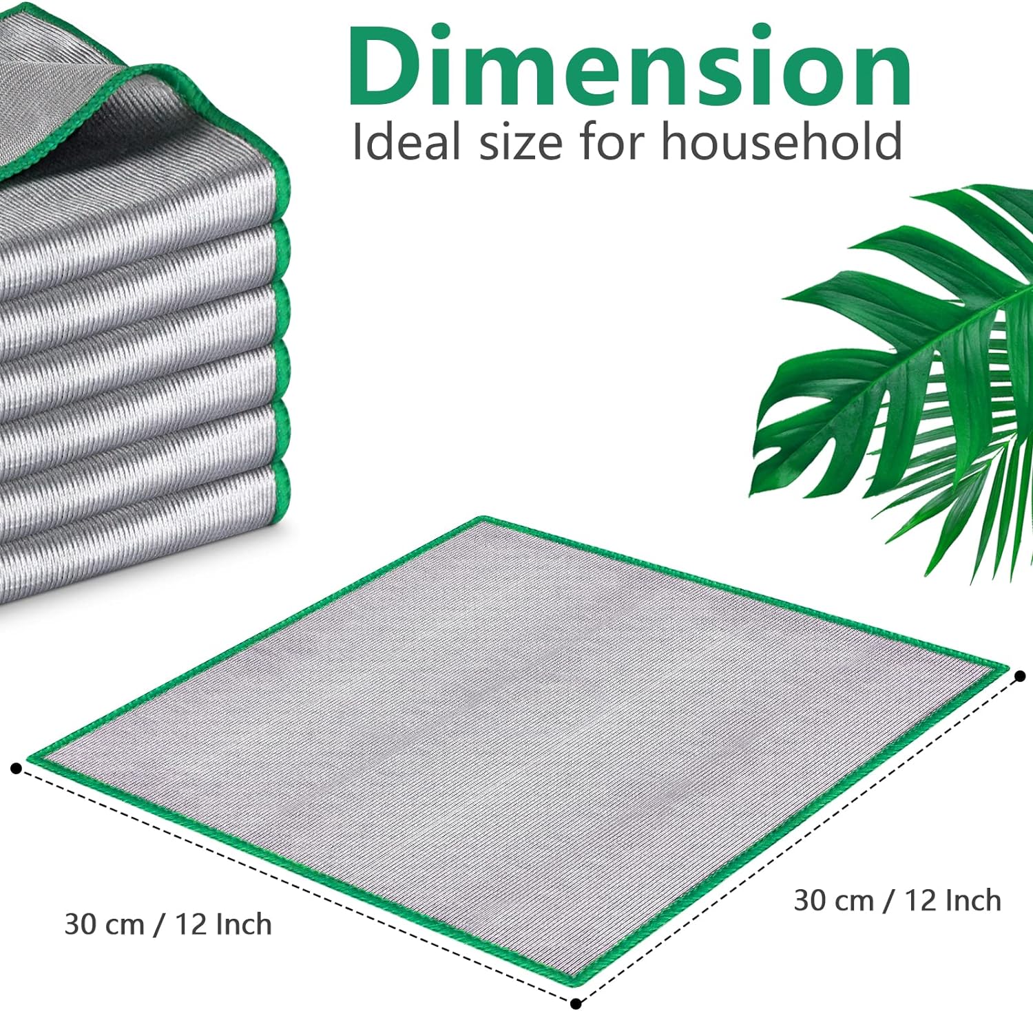 Thumbnail 6 de Airlab 6x Magic Glass Cleaning Cloth – Double-Sided Microfibre, 30 x 30 cm