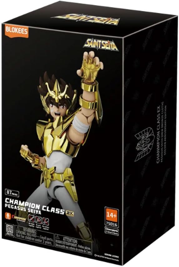 Detalle de BLOKEES 75016 CC04-EX ペガサス星矢EX 組み立て式可動モデルキット