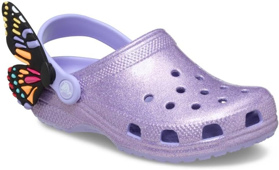 Detalle de Crocs Unisex Kids Classic Iam Butterfly Clog TClog