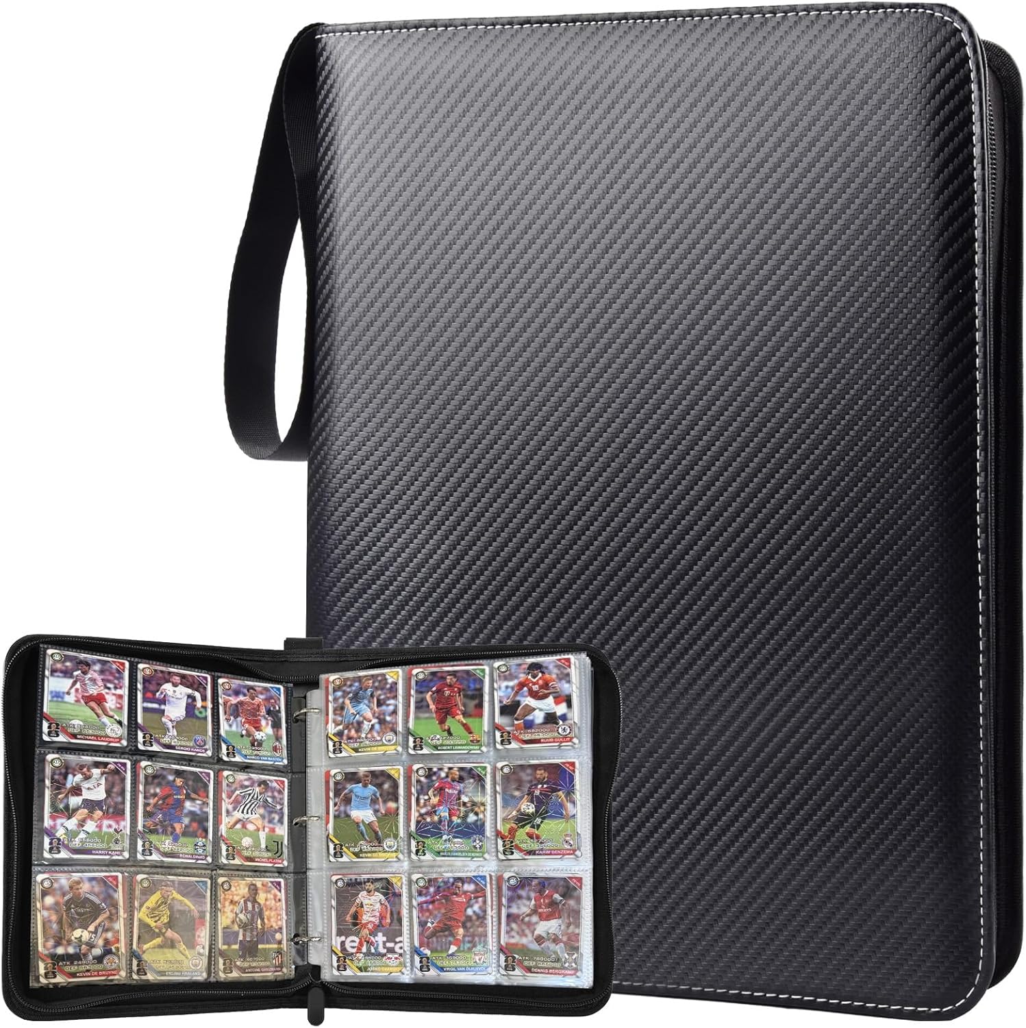 Detalle de ULLTOON Portable 9-Pocket 990-Card Binder