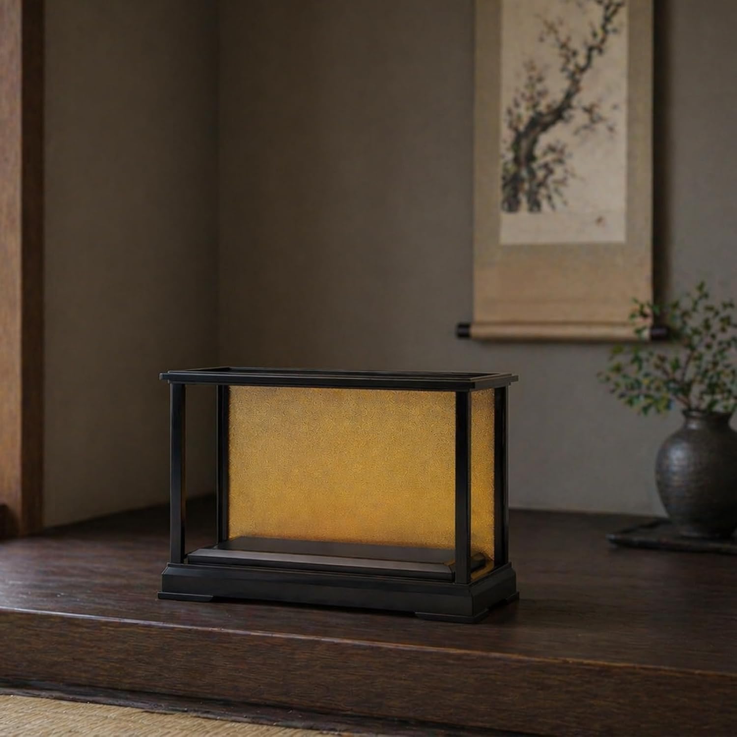 Detalle de 薬師窯 干支・五月人形・ひな人形用ガラスケース(大)間口27.5×奥行18×高さ21cm