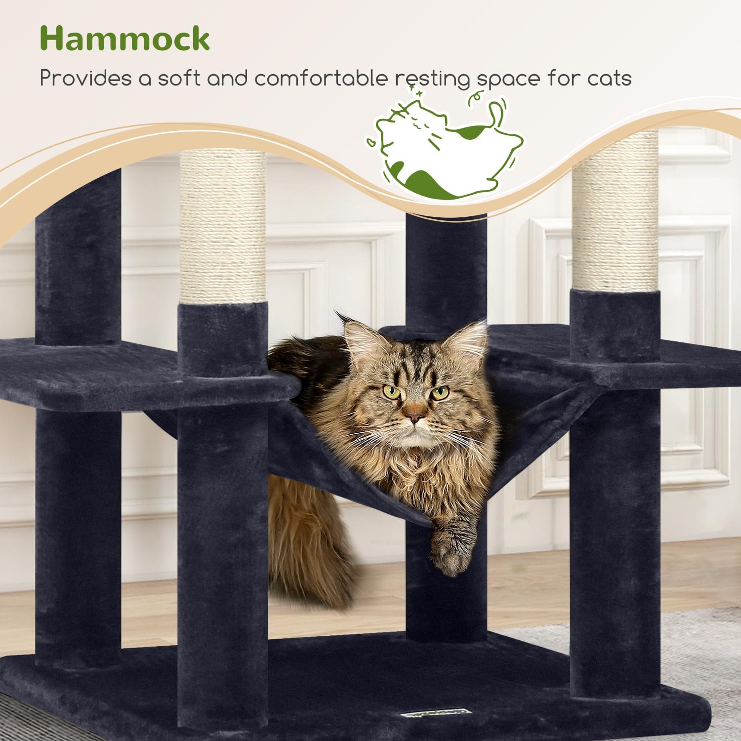 Detalle de Globlazer Cat Tree, 76in
