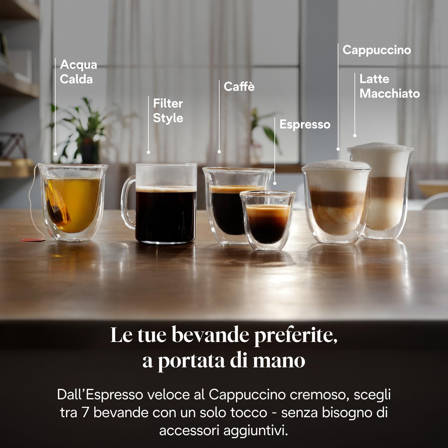 Thumbnail 2 de De'Longhi Magnifica Evo ECAM292.81.B – macchina da caffè automatica con macinatura al momento e caraffa montalatte