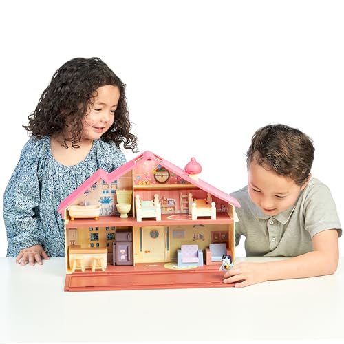 Detalle 2 de Moose Toys Set de Jeu La Maison de Bluey avec Figurine Bluey Incluse – échelle 1:24