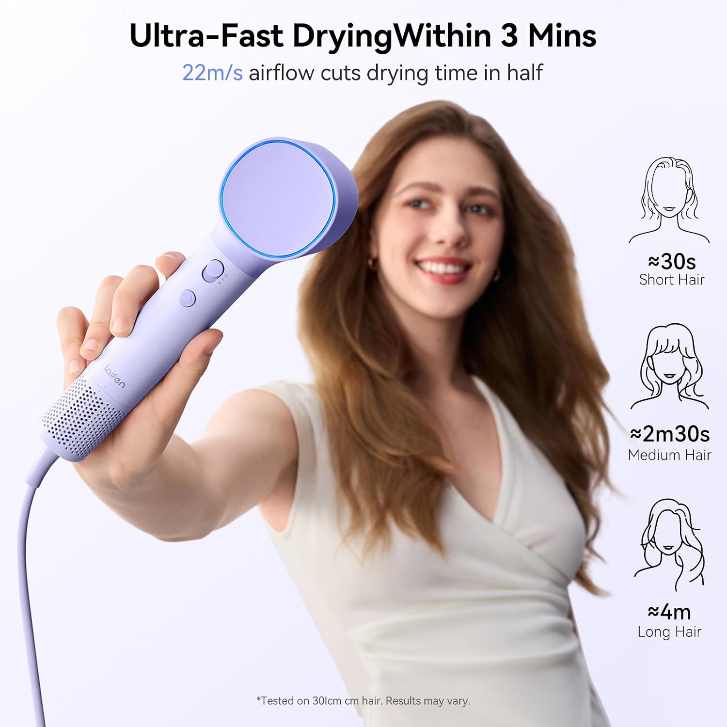 Thumbnail 1 de Laifen Neo High-Speed Hair Dryer: 110,000 RPM Brushless Motor, 200M Negative Ions & Quiet Design