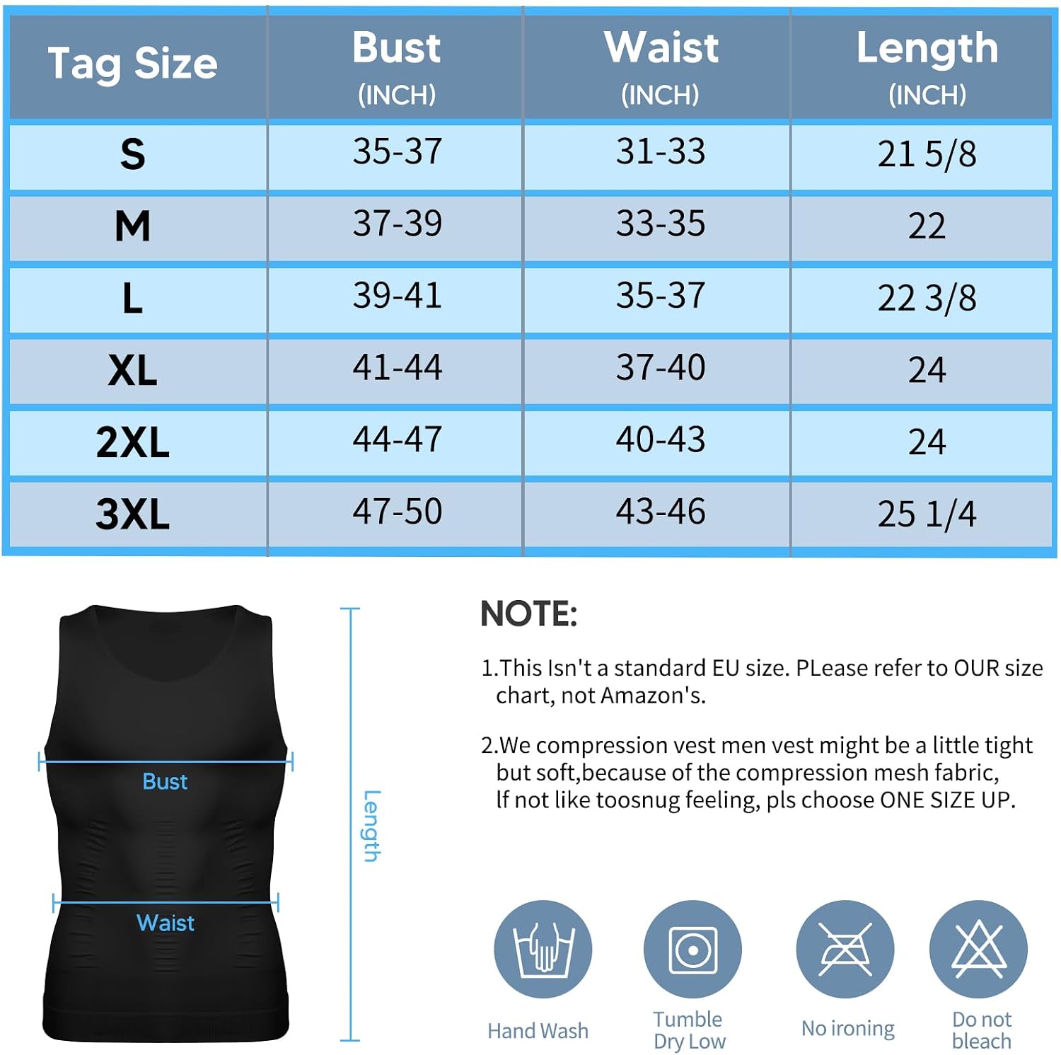 Detalle 2 de SLIMBELLE Body Shaper – elastyczny męski podkoszulek modelujący brzuch