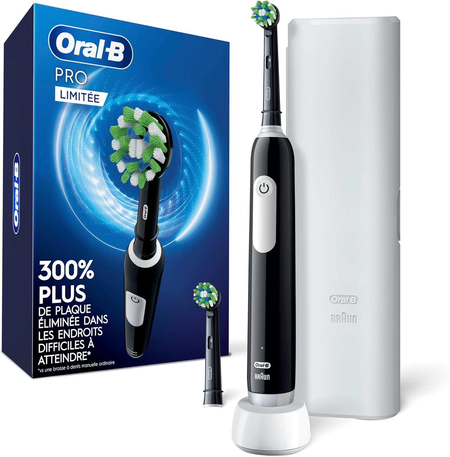 Detalle de Oral-B rechargeable electric toothbrush, black