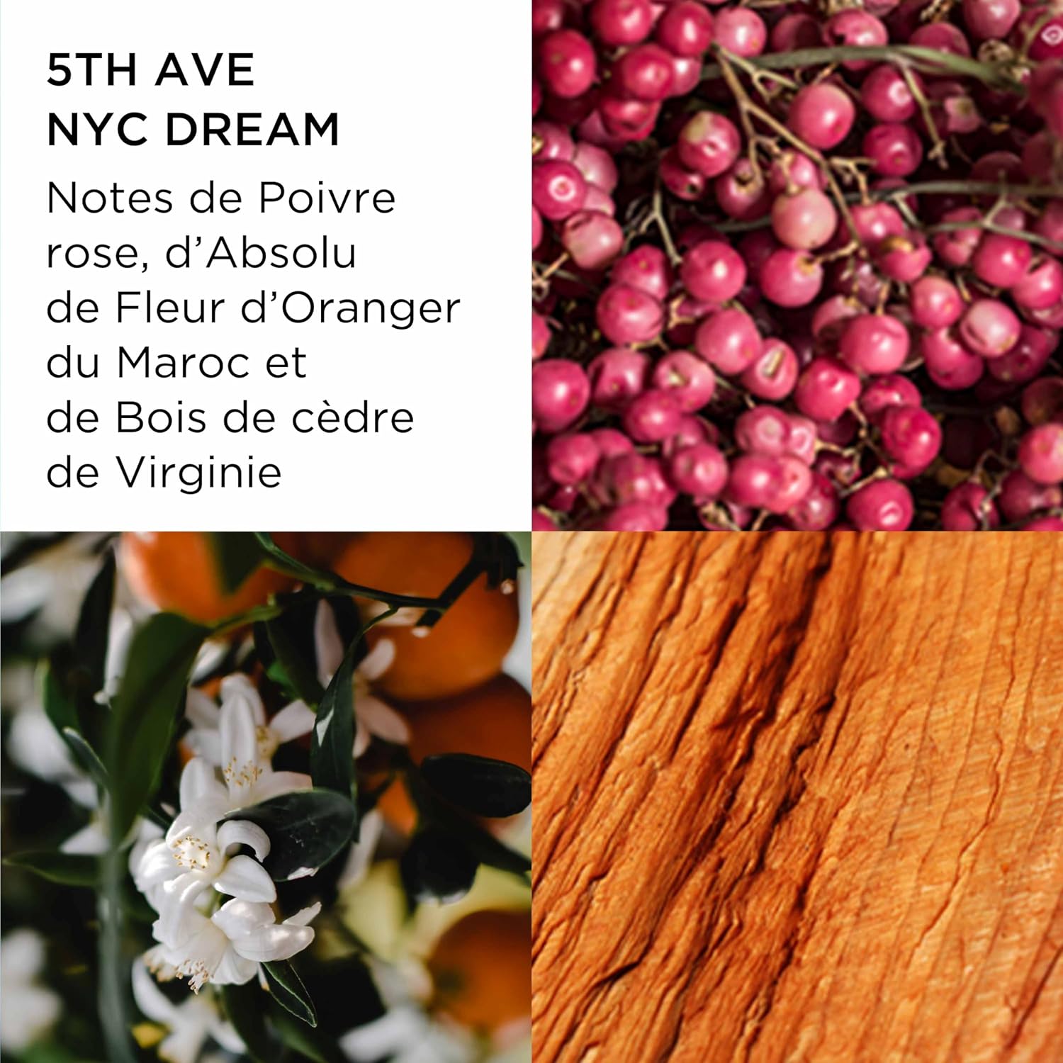Detalle de Elizabeth Arden 5th Avenue NYC DREAM Eau de Parfum Femme – Vaporisateur 75 ml