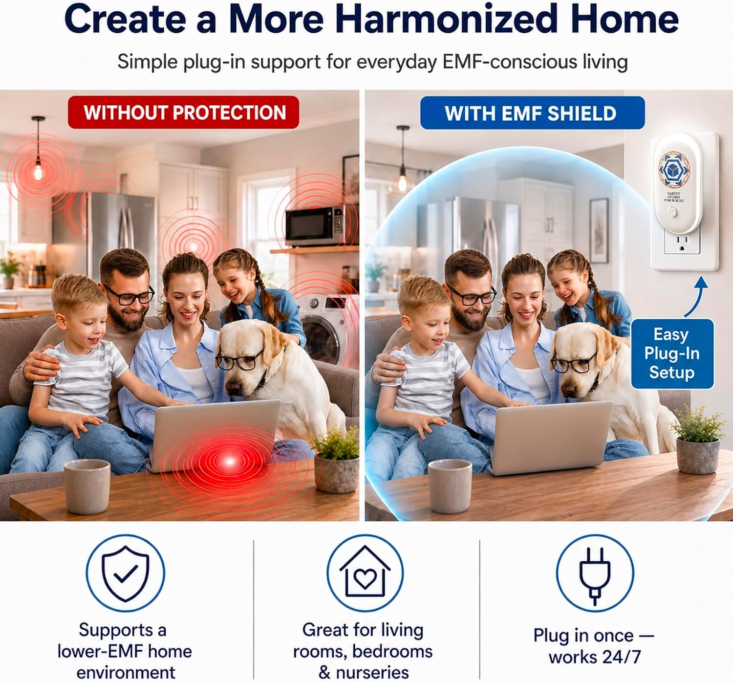 Thumbnail 1 de EMF Protection - Whole Home Shield: Comprehensive Home EMF Neutralization