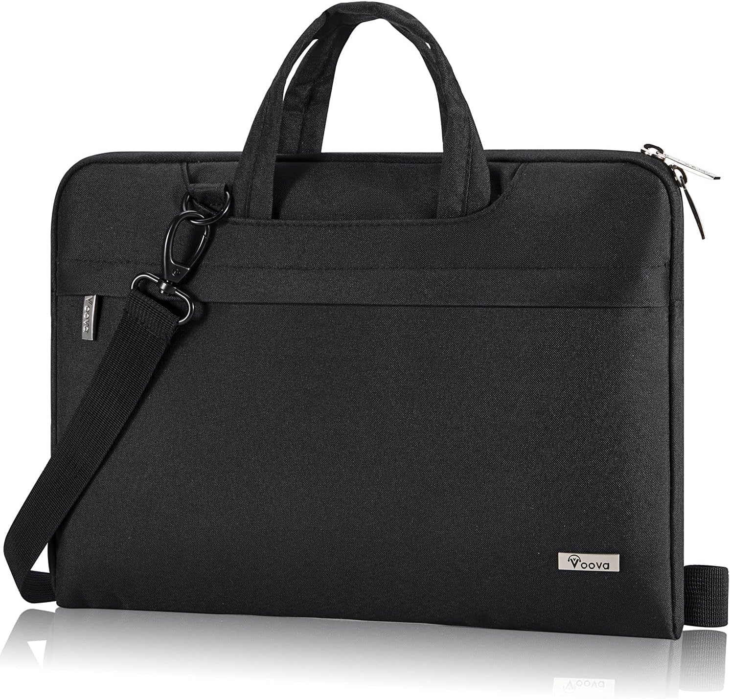 Detalle de Voova 15.6 Inch Laptop Bag Case with Shoulder Strap and Handle – Waterproof, for MacBook Pro/Air and More
