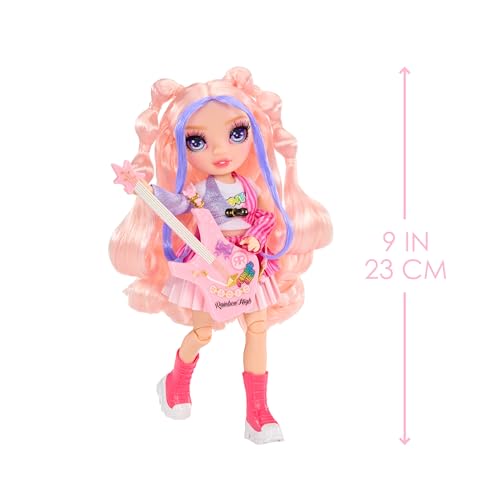 Thumbnail 4 de RAINBOW HIGH Bella 23 cm muñeca rock band 🎎