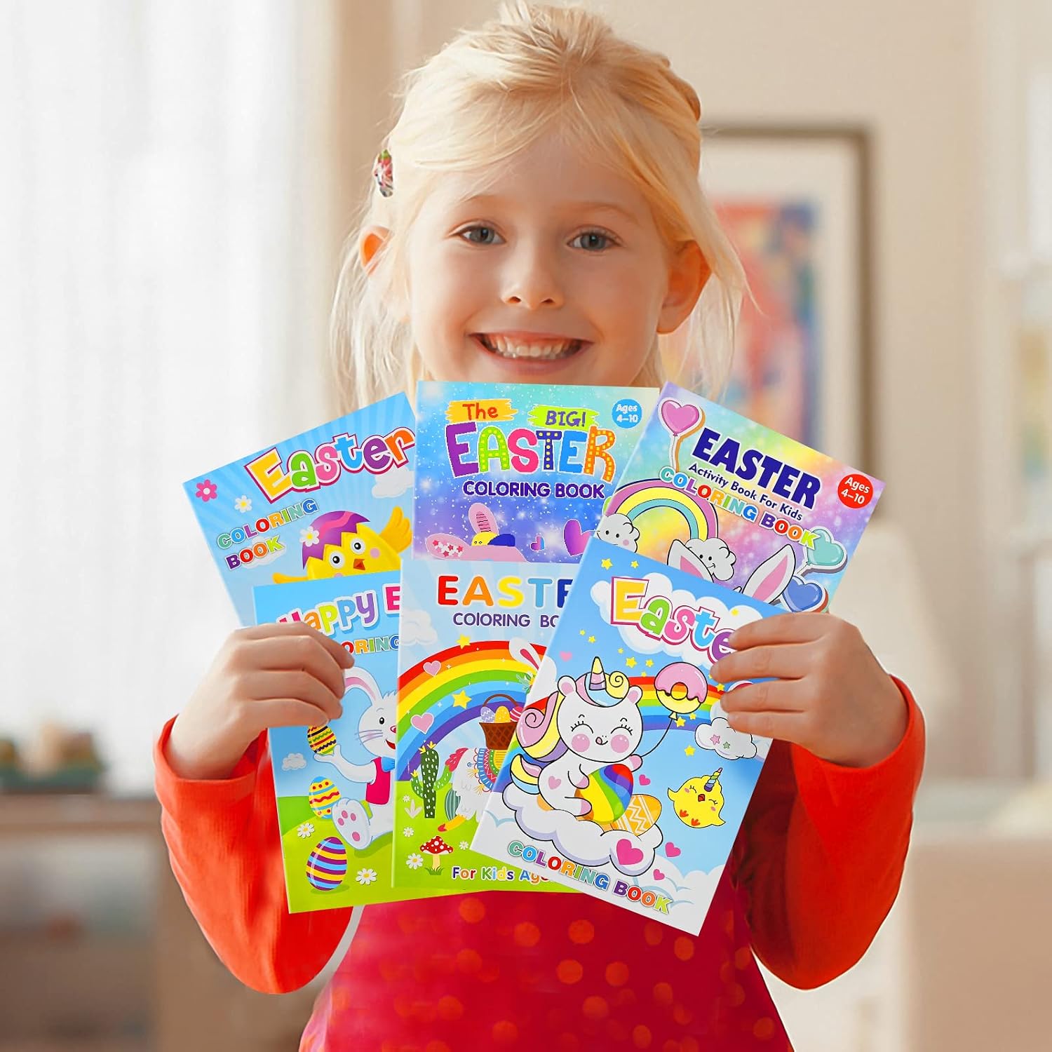 Thumbnail 6 de 12 Pack Easter Coloring Books 144 Pages 🎨