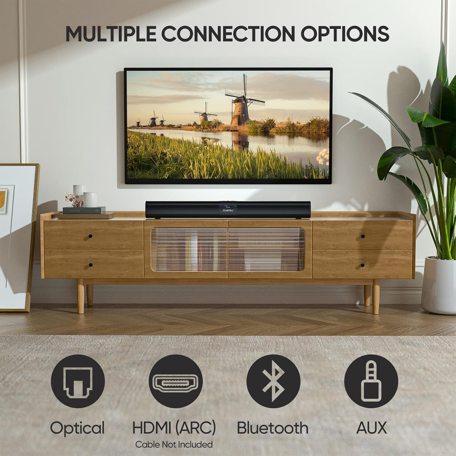 Detalle 2 de Saiyin Soundbar 50W Peak