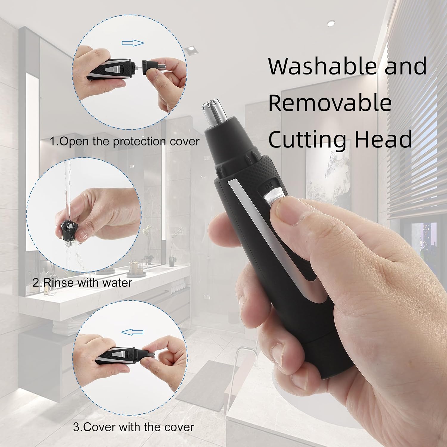 Thumbnail 2 de Nose Hair Trimmer 1 AA ✂