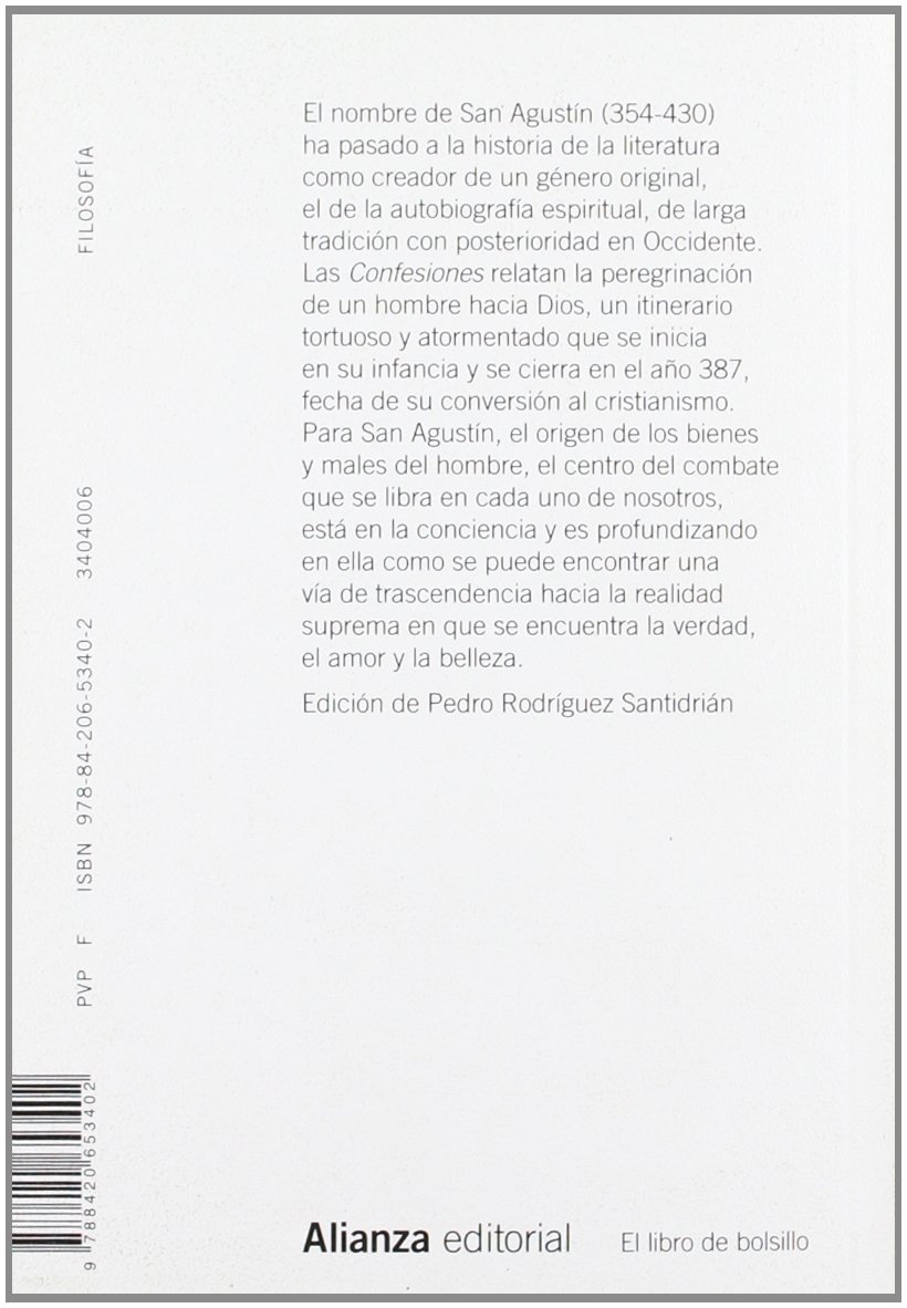 Detalle 2 de Confessions by Alianza Editorial