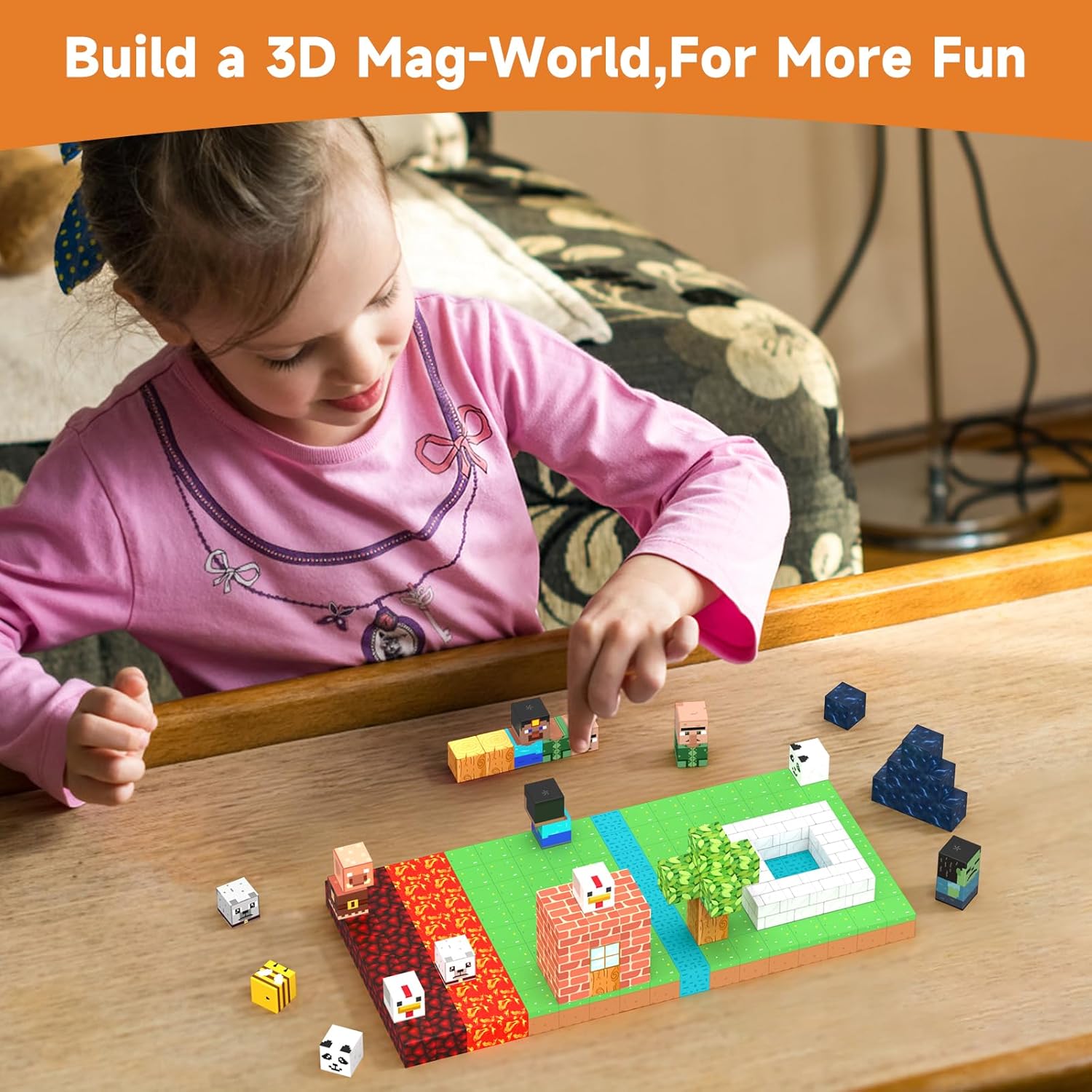 Thumbnail 4 de JauniQ Magnetbausteine 200 Stück