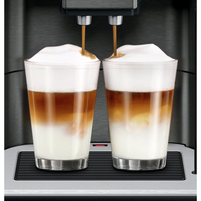 Detalle 2 de Cafetera Espresso Siemens TE657F09DE: 1,7 L, 1500 W con molinillo integrado y espumador