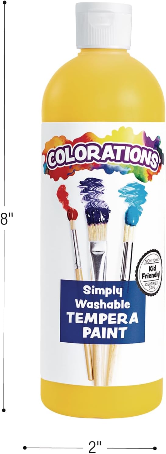 Thumbnail 6 de Colorations SWT16 Washable Tempera Paints 16 fl oz