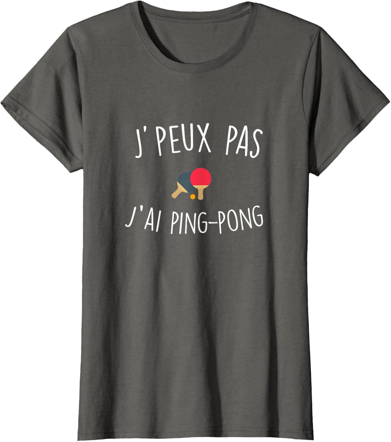 Detalle de Tshirt ping-Pong et Tennis de Table – T‑shirt léger, coupe classique