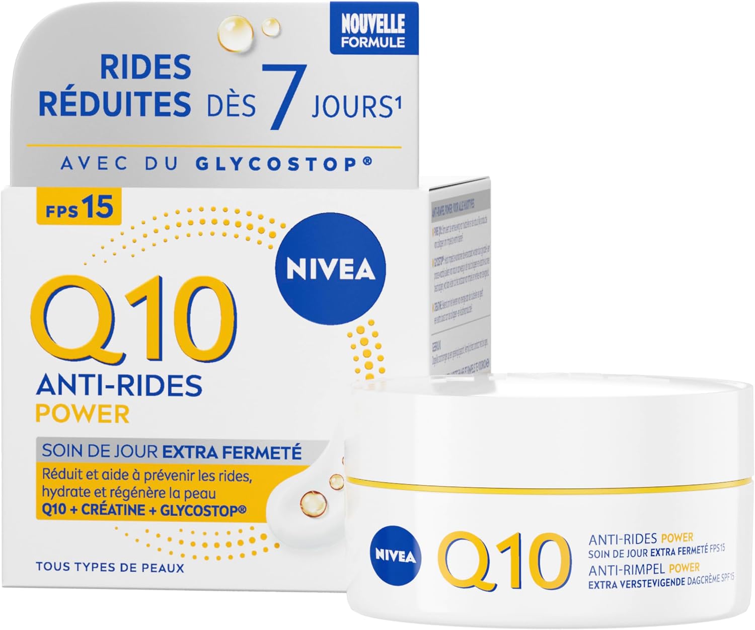 Detalle de NIVEA Q10 Power crème anti-rides 50 ml