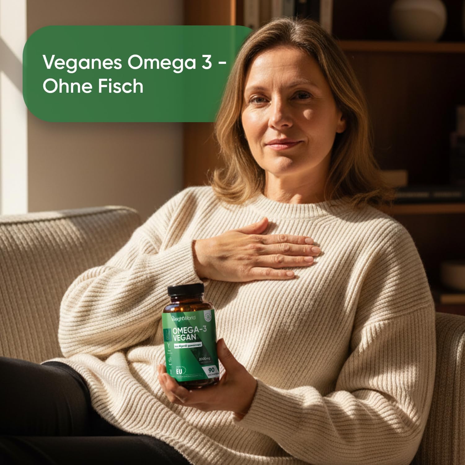 Thumbnail 6 de Omega 3 Vegan 90 Kapseln 2000mg
