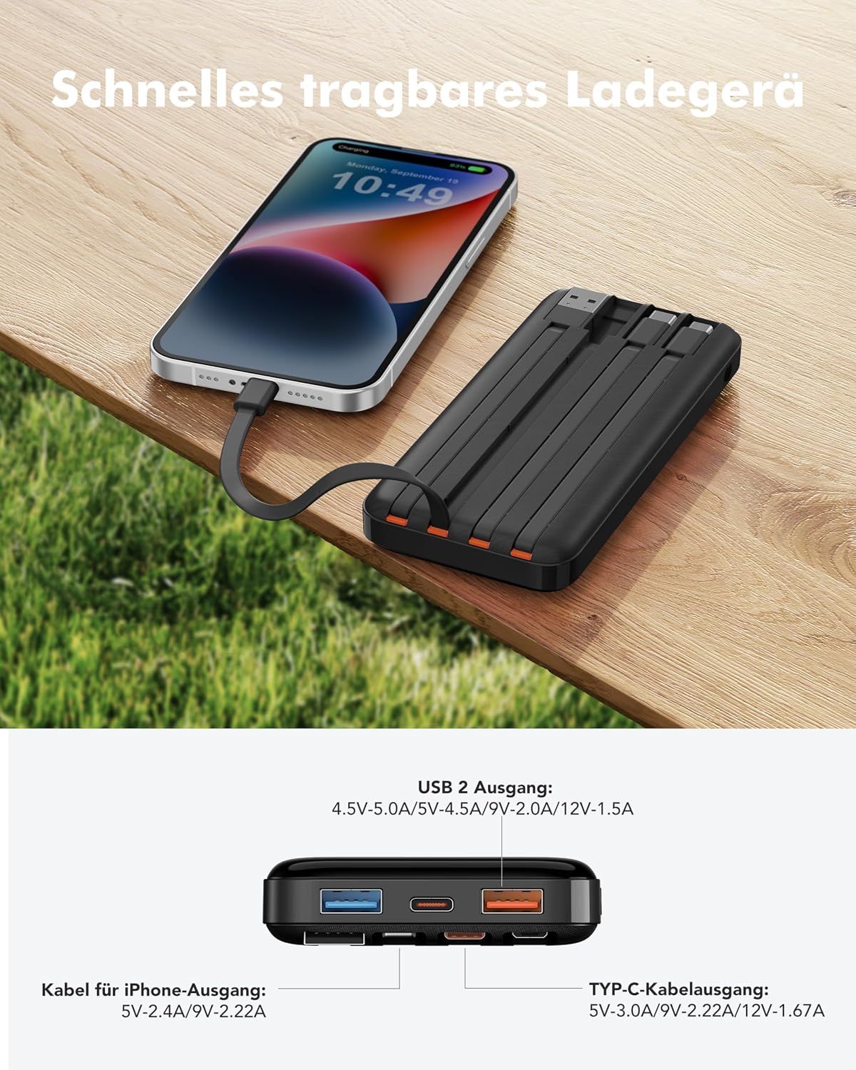 Thumbnail 6 de Charmast Power Bank 20000mAh Powerbank