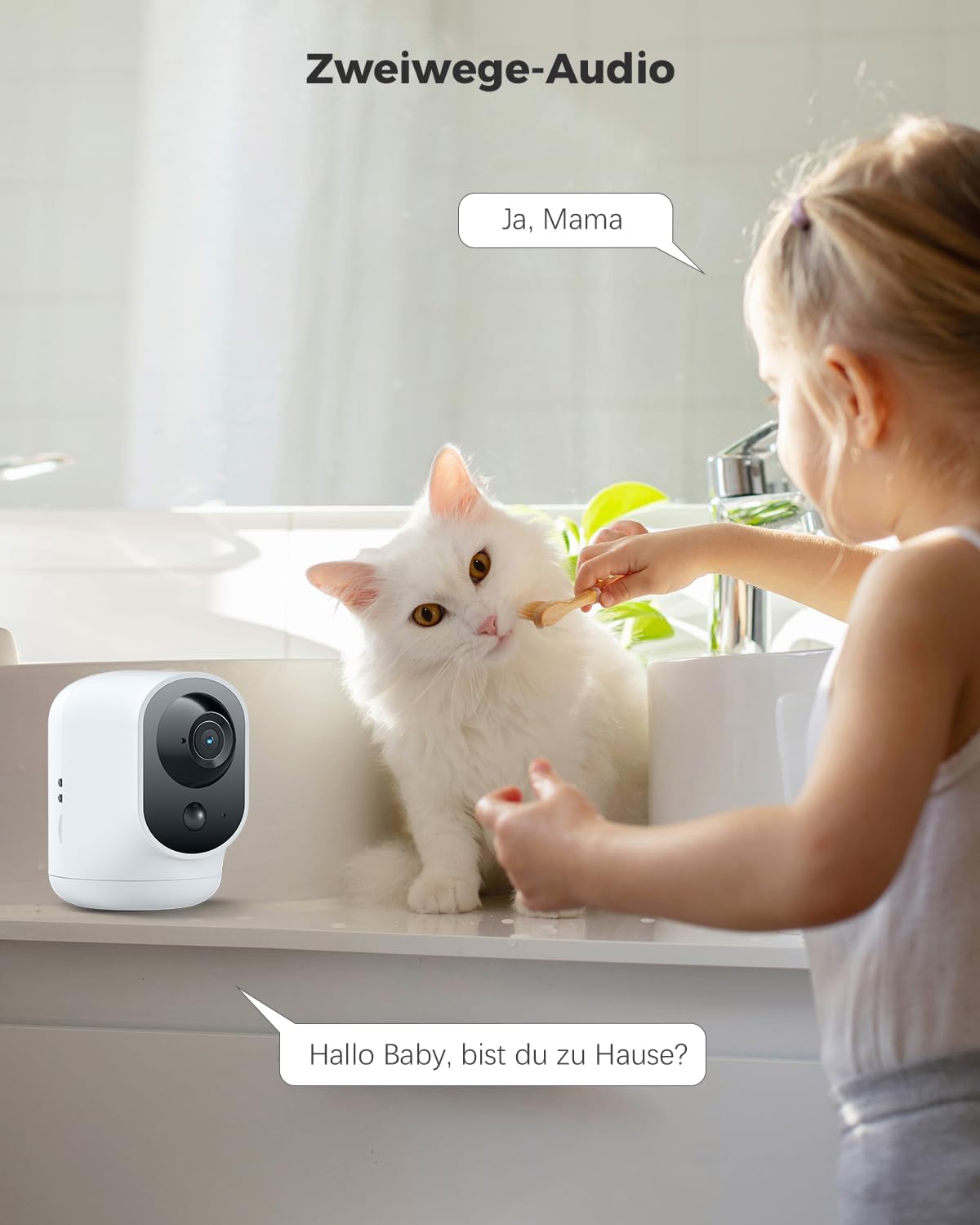 Detalle 2 de COCOCAM 2K Überwachungskamera Innen WLAN