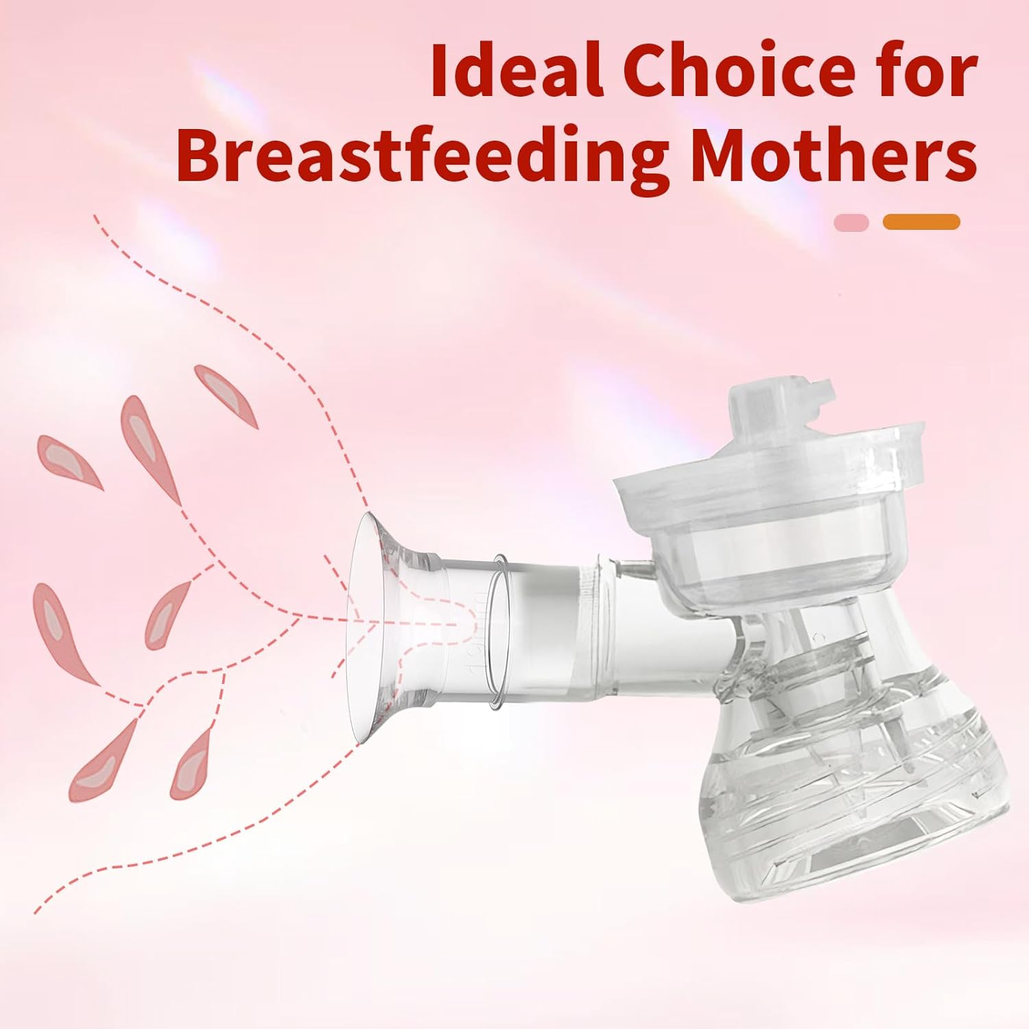 Thumbnail 5 de Breast Pump Flange Inserts Set – 10pcs Replacement Silicone Cushions in 5 Sizes + Cleaning Brush & Ruler