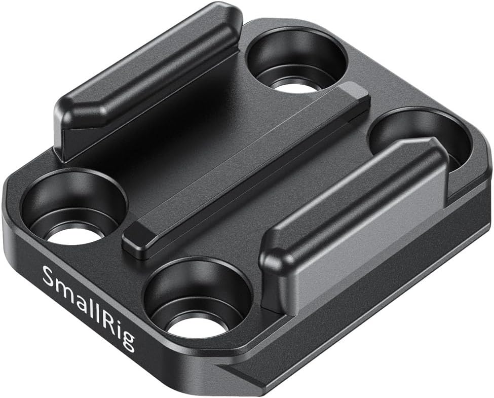 Thumbnail 5 de SMALLRIG Adaptateur de montage à boucle en aluminium avec plaque de dégagement rapide intégrée (pour Go Pro) – 2668