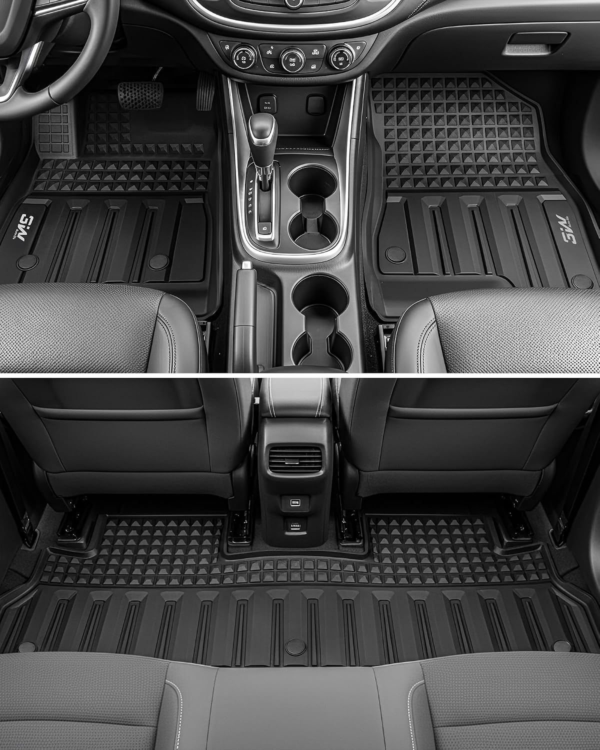 Thumbnail 2 de 3W Floor Mats Chevy Trax 2024 Black