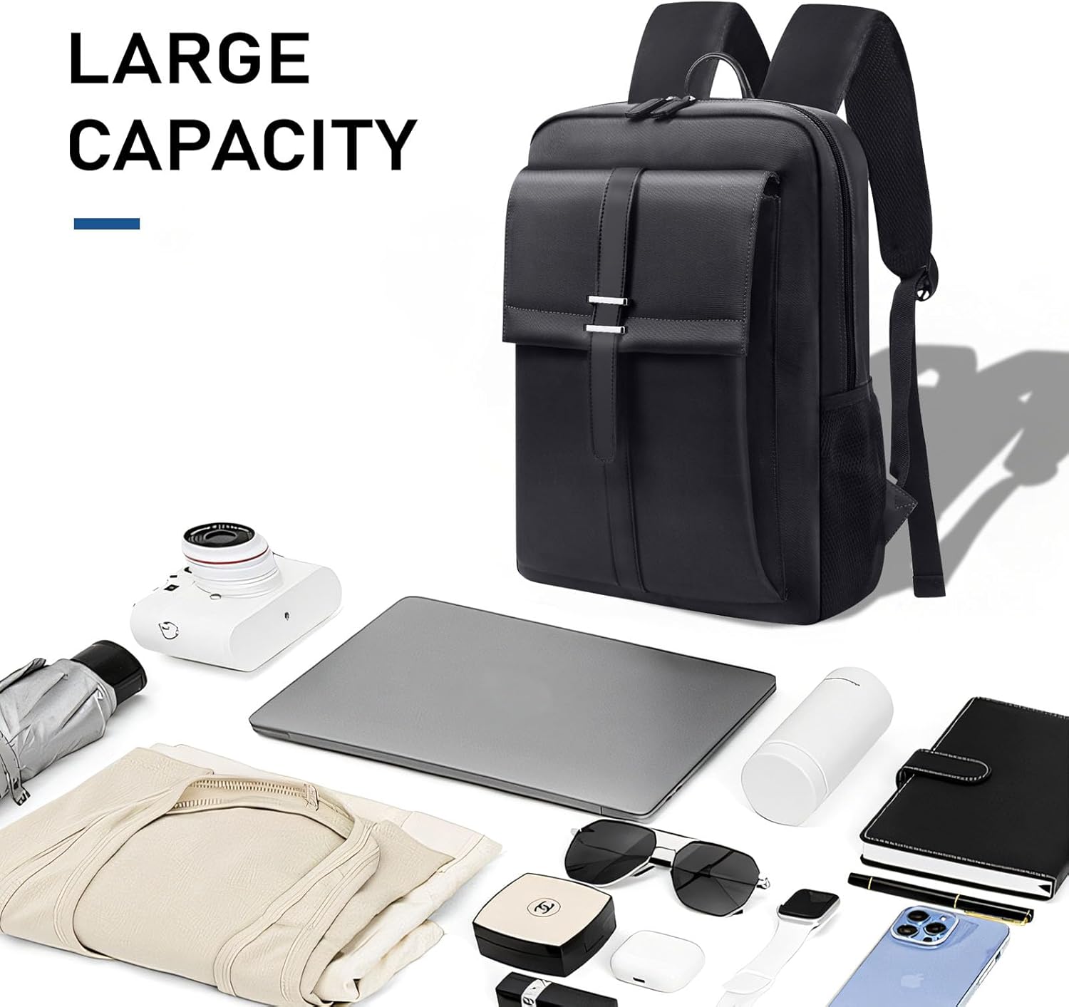 Detalle 2 de Dobaly Waterproof Laptop Backpack for 15.6 Inch Laptop – Lightweight, Durable & Everyday Ready