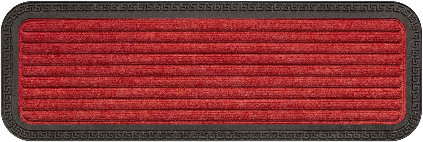 Thumbnail 6 de MOQUETTE SCALINO Zerbino antiscivolo con inserto assorbente, 25x75 cm – 5 colori (Grigio) di OLIVO.shop