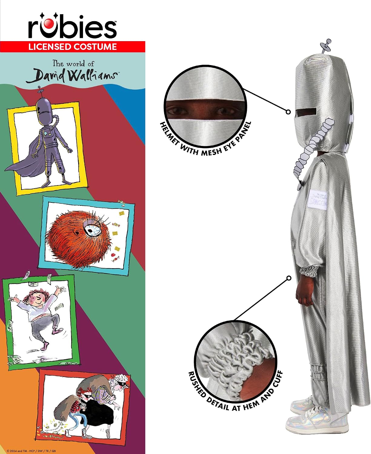 Thumbnail 2 de Rubie's David Walliams Spaceboy Costume 5-6 yrs